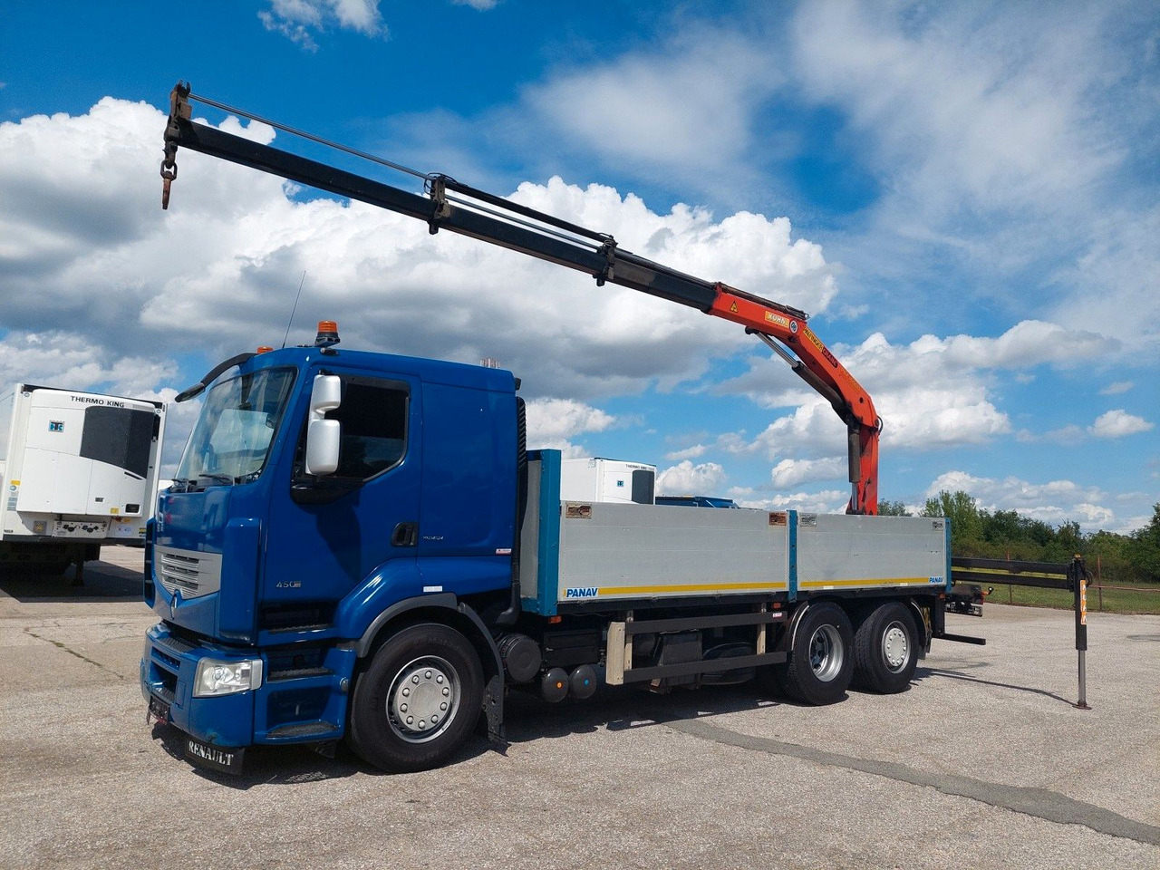 Renault Premium DXI R450.26 HR Palfinger PK 15.500 - Tovornjak s kesonom, Tovornjak z dvigalom: slika 1 Renault Premium DXI R450.26 HR Palfinger PK 15.500 - Tovornjak s kesonom, Tovornjak z dvigalom: slika 1