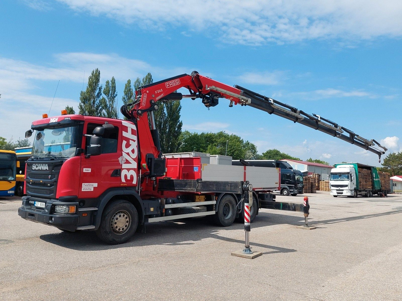 Scania G 410LB 6x4 HNA + Kran Fassi F545RA.2.27 FLY-JIB - Tovornjak s kesonom, Tovornjak z dvigalom: slika 5 Scania G 410LB 6x4 HNA + Kran Fassi F545RA.2.27 FLY-JIB - Tovornjak s kesonom, Tovornjak z dvigalom: slika 5