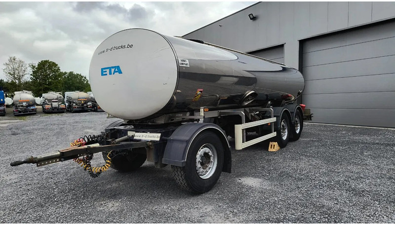 ETA 17500 L INSULATED INOX TANK - 1 COMP - Prikolica cisterna: slika 1 ETA 17500 L INSULATED INOX TANK - 1 COMP - Prikolica cisterna: slika 1