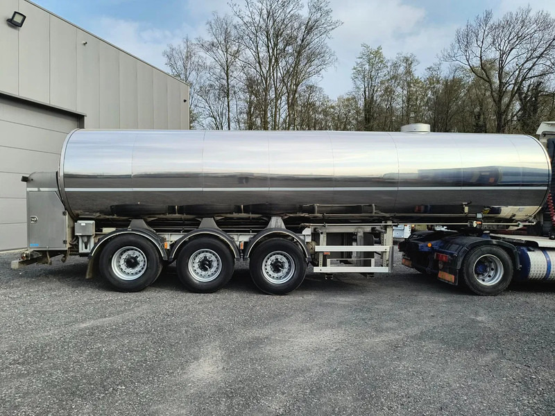 Polprikolica cisterna za transport mleka ETA 29000L INSULATED INOX TANK - 1 COMP - PUMP: slika 6
