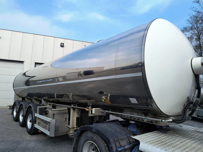 Polprikolica cisterna za transport mleka ETA 29000L INSULATED INOX TANK - 1 COMP - PUMP: slika 7