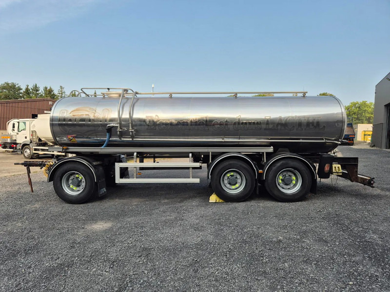 ETA INSULATED INOX TANK 16500L - 1 COMP - Prikolica cisterna: slika 2 ETA INSULATED INOX TANK 16500L - 1 COMP - Prikolica cisterna: slika 2