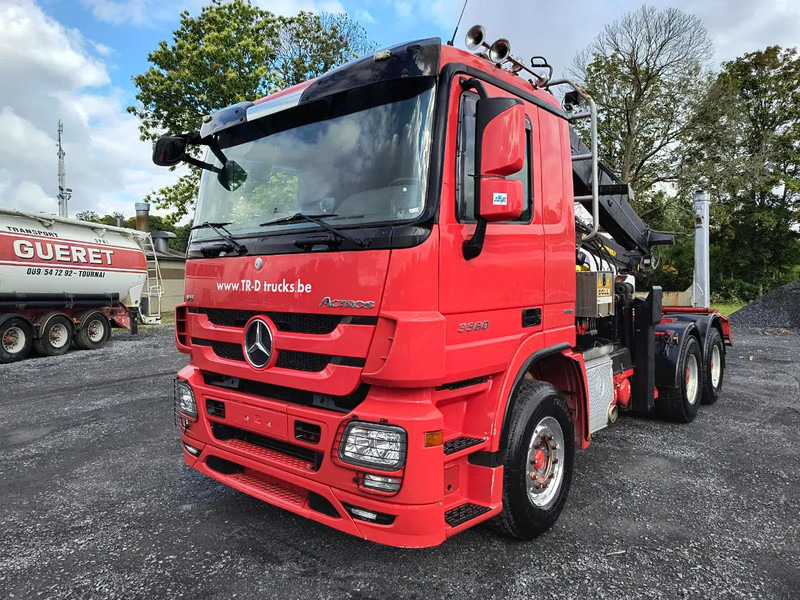 Mercedes-Benz Actros 3360 V8 CRANE HIAB 251S80 - 6X4 - V8 - Tovornjak za prevoz lesa, Tovornjak z dvigalom: slika 1 Mercedes-Benz Actros 3360 V8 CRANE HIAB 251S80 - 6X4 - V8 - Tovornjak za prevoz lesa, Tovornjak z dvigalom: slika 1