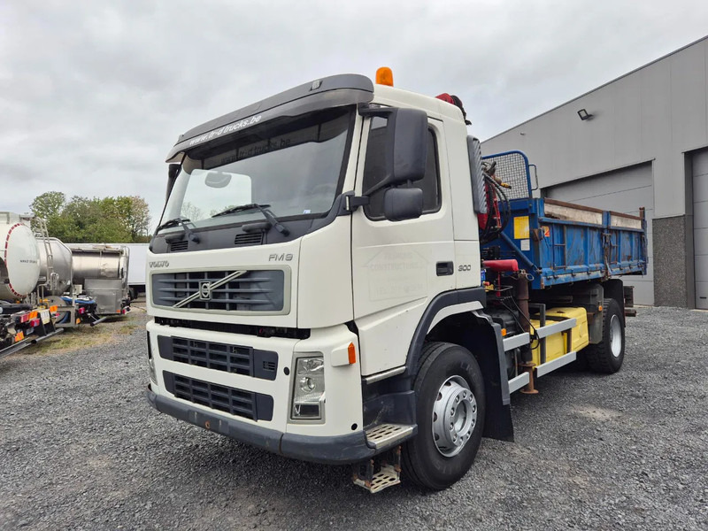 Volvo FM 9.300 TIPPER - HMF 1060K3 CRANE - Tovornjak prekucnik, Tovornjak z dvigalom: slika 1 Volvo FM 9.300 TIPPER - HMF 1060K3 CRANE - Tovornjak prekucnik, Tovornjak z dvigalom: slika 1