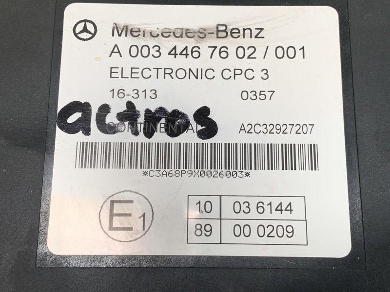Mercedes-Benz Antos MP4 - ECU za Tovornjak: slika 2 Mercedes-Benz Antos MP4 - ECU za Tovornjak: slika 2