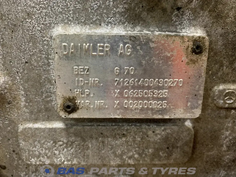 Mercedes-Benz Atego Mercedes G70-6 Powershift 3 Versnellingsbak A 001 260 36 00 - Menjalnik za Tovornjak: slika 5 Mercedes-Benz Atego Mercedes G70-6 Powershift 3 Versnellingsbak A 001 260 36 00 - Menjalnik za Tovornjak: slika 5