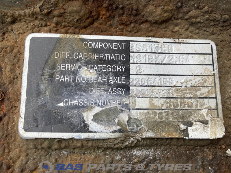 Meritor Differentieel Volvo RSS1360 P13180 - Diferencialni menjalnik za Tovornjak: slika 5 Meritor Differentieel Volvo RSS1360 P13180 - Diferencialni menjalnik za Tovornjak: slika 5