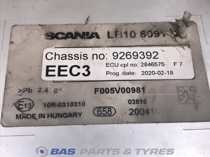 Scania - Električni sistem za Tovornjak: slika 3 Scania - Električni sistem za Tovornjak: slika 3