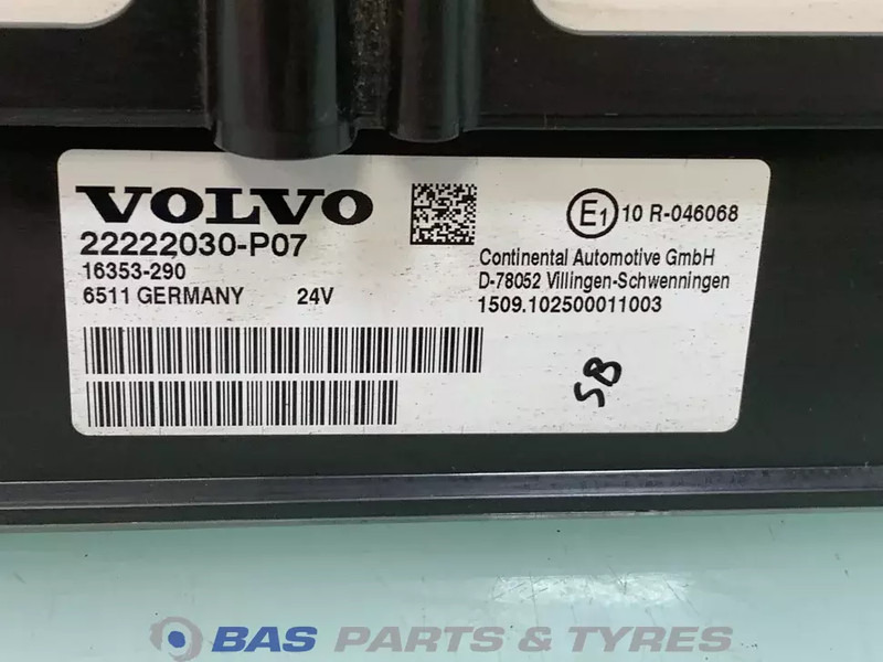 Volvo FH3 - Armaturna plošča za Tovornjak: slika 2 Volvo FH3 - Armaturna plošča za Tovornjak: slika 2