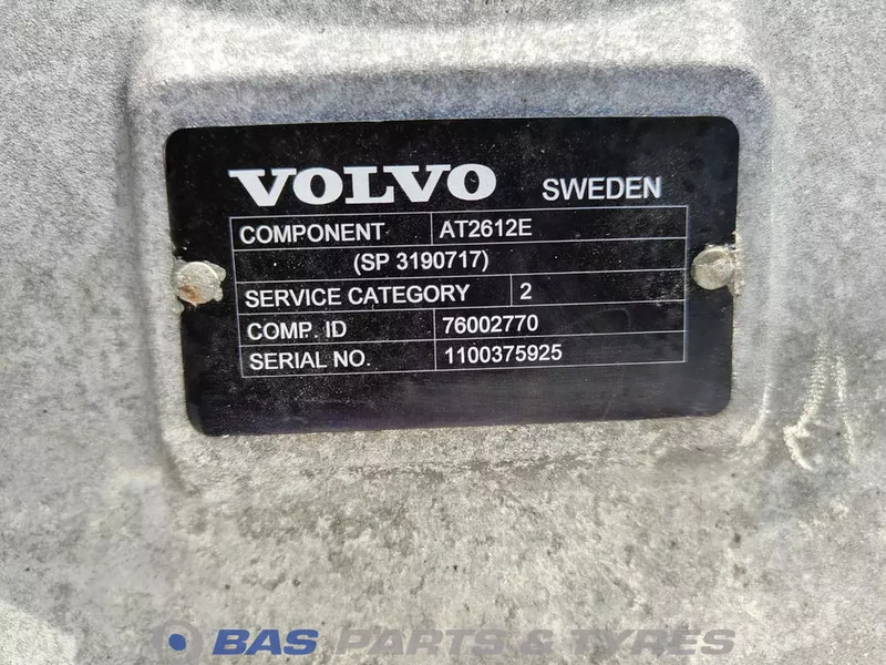 Volvo FH4 AT2612E I-Shift Versnellingsbak G1353 - Menjalnik za Tovornjak: slika 5 Volvo FH4 AT2612E I-Shift Versnellingsbak G1353 - Menjalnik za Tovornjak: slika 5