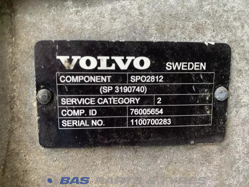 Volvo FH4 Volvo SPO2812 I-Shift Dual Clutch Versnellingsbak 20483506 - Menjalnik za Tovornjak: slika 5 Volvo FH4 Volvo SPO2812 I-Shift Dual Clutch Versnellingsbak 20483506 - Menjalnik za Tovornjak: slika 5