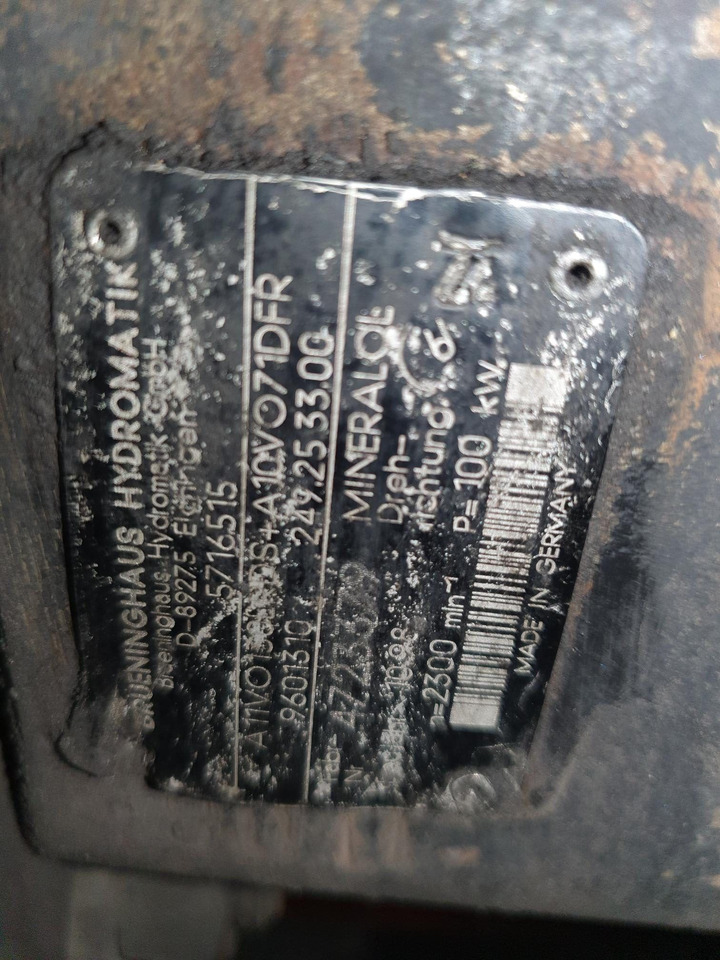 Brueninghaus Hydromatik Liebherr L564 - Hidravlična črpalka za Gradbeni stroj: slika 3 Brueninghaus Hydromatik Liebherr L564 - Hidravlična črpalka za Gradbeni stroj: slika 3