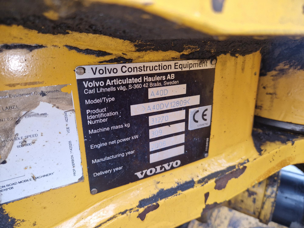 DUMPER VOLVO A40D - Zglobni demper: slika 5 DUMPER VOLVO A40D - Zglobni demper: slika 5