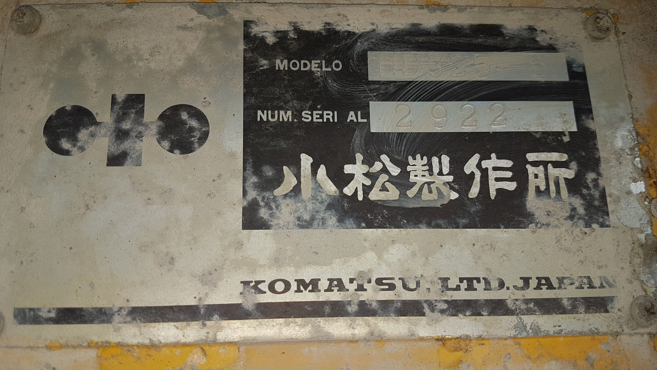 KOMATSU HD 325.5 - Togi demper/ Demper za skale: slika 3 KOMATSU HD 325.5 - Togi demper/ Demper za skale: slika 3