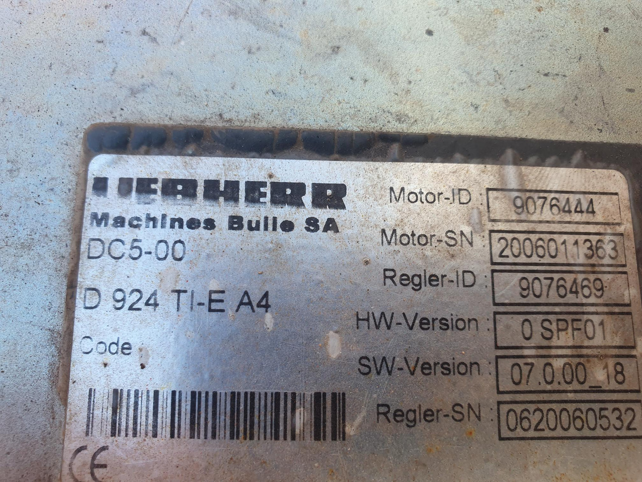 LIEBHERR D924 TI E A4 - Motor za Gradbeni stroj: slika 3 LIEBHERR D924 TI E A4 - Motor za Gradbeni stroj: slika 3