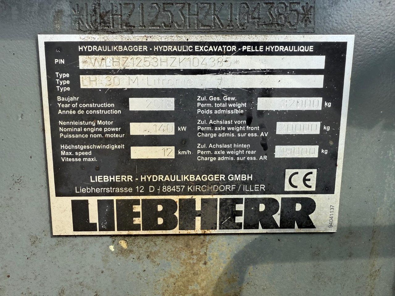 LIEBHERR LH30M - Bager za prekladanje primarnih/ Sekundarnih surovin: slika 3 LIEBHERR LH30M - Bager za prekladanje primarnih/ Sekundarnih surovin: slika 3