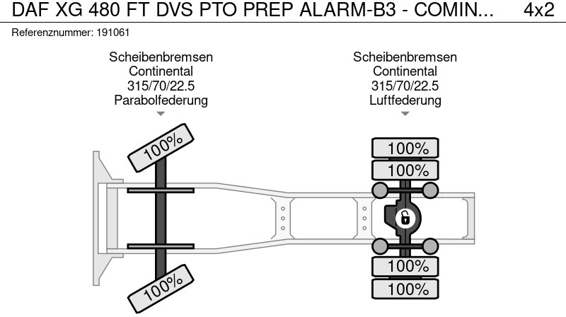 DAF XG 480 FT DVS PTO PREP ALARM-B3 - COMING SOON - Vlačilec: slika 2 DAF XG 480 FT DVS PTO PREP ALARM-B3 - COMING SOON - Vlačilec: slika 2
