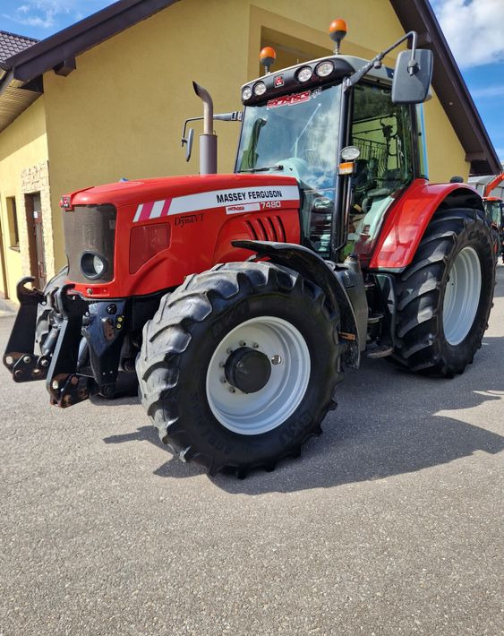 Ciągnik Massey Ferguson MF 7480 TV 2008 Massey Ferguson 7480 Dyna-TV - Traktor: slika 1 Ciągnik Massey Ferguson MF 7480 TV 2008 Massey Ferguson 7480 Dyna-TV - Traktor: slika 1