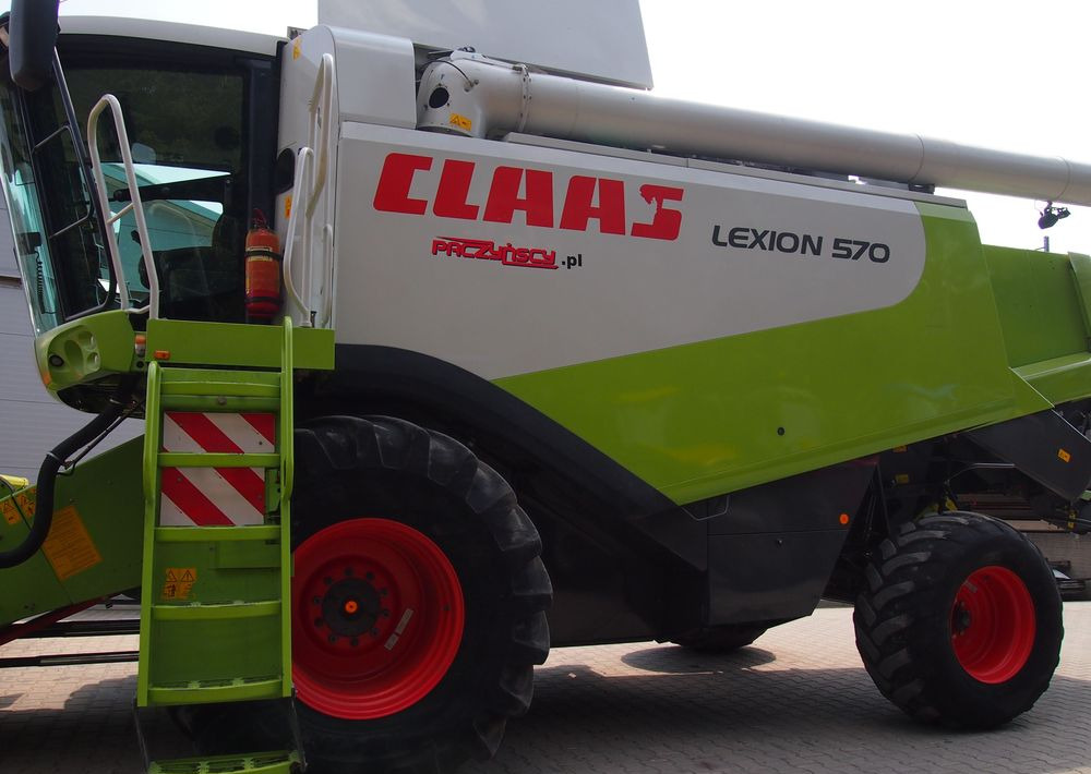 Kombajn zbożawy Claas Lexon 570 Kombajn zbożowy CLAAS LEXION 570+ heder VARIO 7,5m - Kombajn harvester: slika 4 Kombajn zbożawy Claas Lexon 570 Kombajn zbożowy CLAAS LEXION 570+ heder VARIO 7,5m - Kombajn harvester: slika 4
