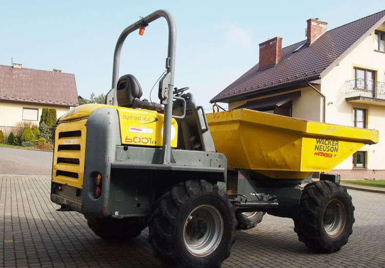 Wozidło Wacker 6001 typ D06-06 2014 Wozidło budowlane Wacker Neuson lizing Wozidło Wacker 6001 typ D06-06 2014 Wozidło budowlane Wacker Neuson: slika 6
