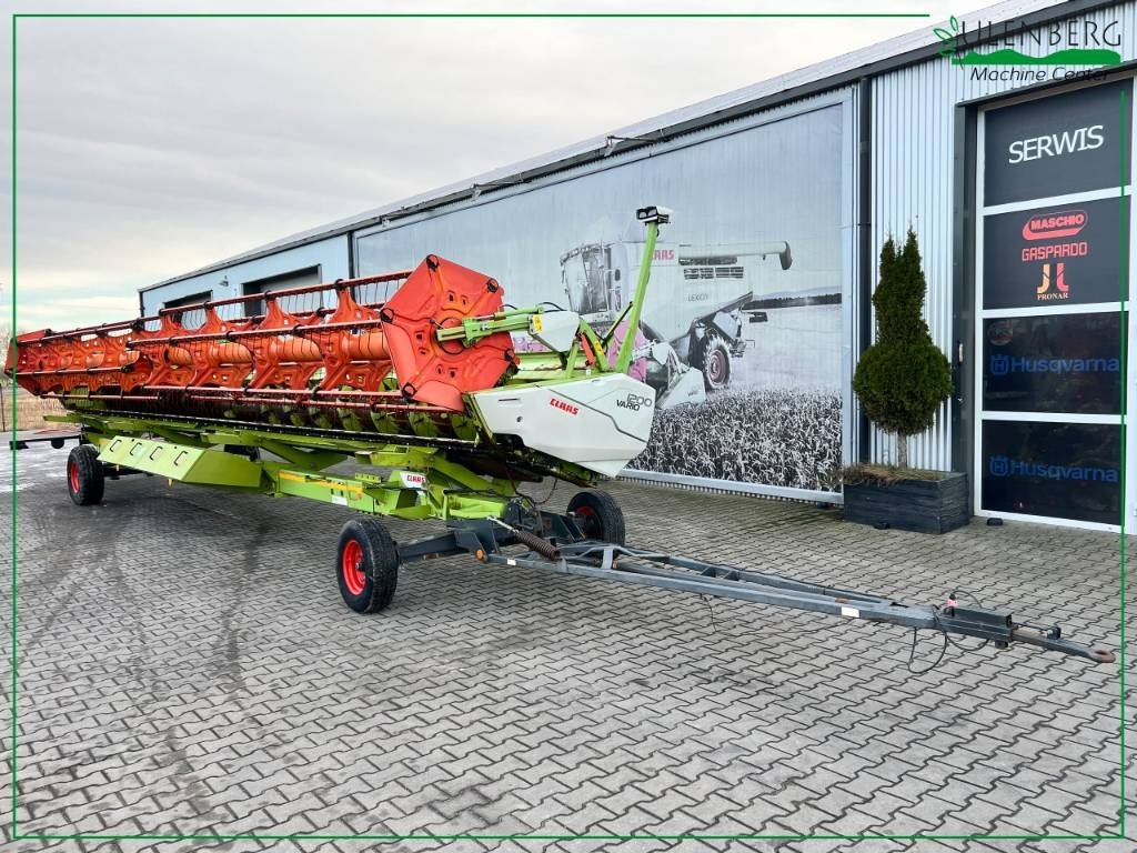 Priključek za kombajn Claas Vario 1200 + wózek transportowy: slika 11