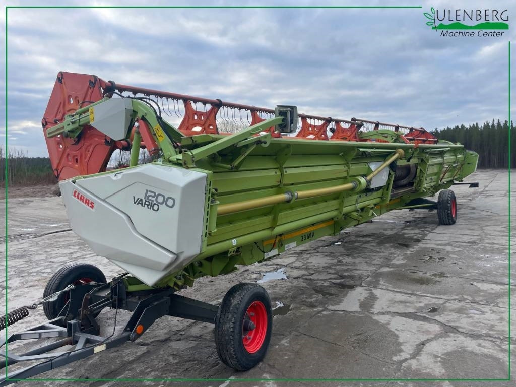Priključek za kombajn Claas Vario 1200 + wózek transportowy: slika 8