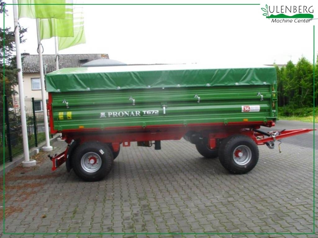 Pronar T 672 - Kmetijska kiper prikolica/ Demper: slika 1 Pronar T 672 - Kmetijska kiper prikolica/ Demper: slika 1