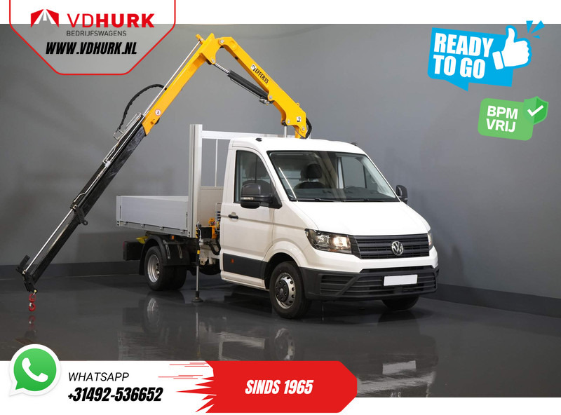 Volkswagen Crafter 50 165 pk Effer 352S Kraan/ Crane/ Kran/ Autokran/ PTO/ Open laadbak/ Dubbel Lucht - Dostavno vozilo: slika 1 Volkswagen Crafter 50 165 pk Effer 352S Kraan/ Crane/ Kran/ Autokran/ PTO/ Open laadbak/ Dubbel Lucht - Dostavno vozilo: slika 1