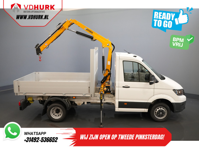 Volkswagen Crafter 50 165 pk Effer 352S Kraan/ Crane/ Kran/ Autokran/ PTO/ Open laadbak/ Dubbel Lucht - Dostavno vozilo: slika 4 Volkswagen Crafter 50 165 pk Effer 352S Kraan/ Crane/ Kran/ Autokran/ PTO/ Open laadbak/ Dubbel Lucht - Dostavno vozilo: slika 4