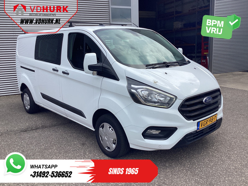 Ford Transit Custom 2.0 TDCI L2 Trend DC Dubbel Cabine BPM VRIJ! NL Auto/ Stoelverw./ Carplay/ 2.7t Trekverm./ Navi/ PDC/ Cruise - Mali kombi, Dostavno vozilo z dvojno kabino: slika 1 Ford Transit Custom 2.0 TDCI L2 Trend DC Dubbel Cabine BPM VRIJ! NL Auto/ Stoelverw./ Carplay/ 2.7t Trekverm./ Navi/ PDC/ Cruise - Mali kombi, Dostavno vozilo z dvojno kabino: slika 1