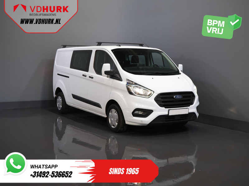 Ford Transit Custom 2.0 TDCI L2 Trend DC Dubbel Cabine BPM VRIJ! Stoelverw./ Carplay/ 2.7t Trekverm./ Navi/ PDC/ Cruise - Mali kombi, Dostavno vozilo z dvojno kabino: slika 1 Ford Transit Custom 2.0 TDCI L2 Trend DC Dubbel Cabine BPM VRIJ! Stoelverw./ Carplay/ 2.7t Trekverm./ Navi/ PDC/ Cruise - Mali kombi, Dostavno vozilo z dvojno kabino: slika 1