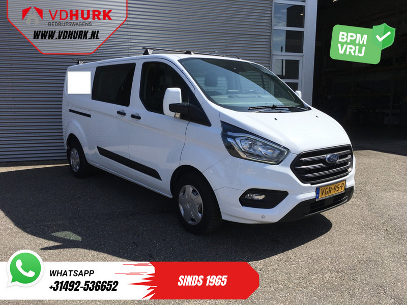 Ford Transit Custom 2.0 TDCI L2 Trend DC Dubbel Cabine BPM VRIJ! Stoelverw./ Carplay/ 2.7t Trekverm./ Navi/ PDC/ Cruise - Mali kombi, Dostavno vozilo z dvojno kabino: slika 1 Ford Transit Custom 2.0 TDCI L2 Trend DC Dubbel Cabine BPM VRIJ! Stoelverw./ Carplay/ 2.7t Trekverm./ Navi/ PDC/ Cruise - Mali kombi, Dostavno vozilo z dvojno kabino: slika 1