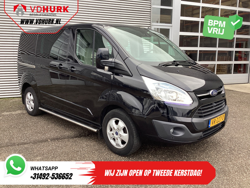 Ford Transit Custom 2.2 TDCI 155 pk Limited DC Dubbel Cabine 2xSchuifdeur/ Elek. Stoel/ Leder/ Stoelverw./ Sidebars/ Airco/ Navi/ Cruise/ Camera/ PD - Mali kombi, Dostavno vozilo z dvojno kabino: slika 1 Ford Transit Custom 2.2 TDCI 155 pk Limited DC Dubbel Cabine 2xSchuifdeur/ Elek. Stoel/ Leder/ Stoelverw./ Sidebars/ Airco/ Navi/ Cruise/ Camera/ PD - Mali kombi, Dostavno vozilo z dvojno kabino: slika 1