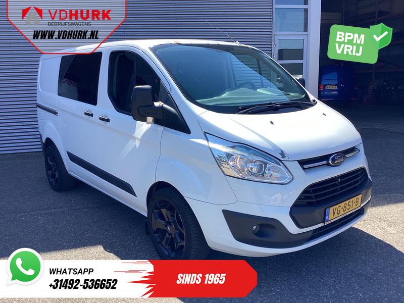 Ford Transit Custom 2.2 TDCI Trend Dubbel Cabine EXPORT ONLY Airco/ Cruise/ Trekhaak/ LM Velgen - Mali kombi, Dostavno vozilo z dvojno kabino: slika 1 Ford Transit Custom 2.2 TDCI Trend Dubbel Cabine EXPORT ONLY Airco/ Cruise/ Trekhaak/ LM Velgen - Mali kombi, Dostavno vozilo z dvojno kabino: slika 1