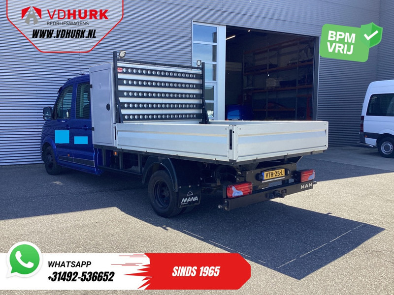 MAN TGE 50 2.0 180 pk DC Dubbel Cabine BPM VRIJ! Open Laadbak/ 7 Pers./ Dubbel Lucht/ Adapt. Cruise/ 3.5t Trekverm./ Tacho/ Gev.Stoel/ C - Dostavno vozilo s kesonom, Dostavno vozilo z dvojno kabino: slika 2 MAN TGE 50 2.0 180 pk DC Dubbel Cabine BPM VRIJ! Open Laadbak/ 7 Pers./ Dubbel Lucht/ Adapt. Cruise/ 3.5t Trekverm./ Tacho/ Gev.Stoel/ C - Dostavno vozilo s kesonom, Dostavno vozilo z dvojno kabino: slika 2