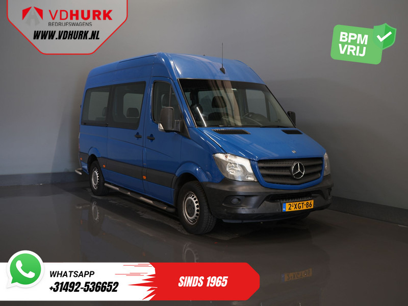 Mercedes-Benz Sprinter 213 2.2 CDI Aut. L2H2 9 Persoons EXPORT Incl. BTW&BPM €13.915,- Airco/ PDC/ Sidebars/ Rearbar - Minibus, Potniški kombi: slika 1 Mercedes-Benz Sprinter 213 2.2 CDI Aut. L2H2 9 Persoons EXPORT Incl. BTW&BPM €13.915,- Airco/ PDC/ Sidebars/ Rearbar - Minibus, Potniški kombi: slika 1