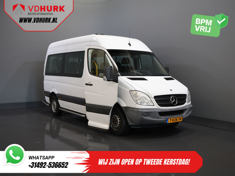 Minibus, Potniški kombi Mercedes-Benz Sprinter 313 2.2 CDI Aut. L2H2 € 9.922 Incl. BTW EXPORT Combi/ 9 Persoons/ Kombi/ 9P/ Airco/ Rolstoellift/ Electr. deur/ APK 9-2026: slika 9