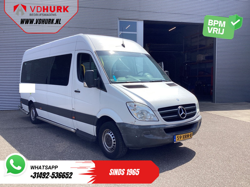 Minibus, Potniški kombi Mercedes-Benz Sprinter 313 2.2 CDI L3H2 €10.527 Incl. BTW BPM VRIJ! EXPORT ONLY Combi/ 9 Persoons/ Kombi/ 9P/ Airco/ Rolstoellift: slika 1