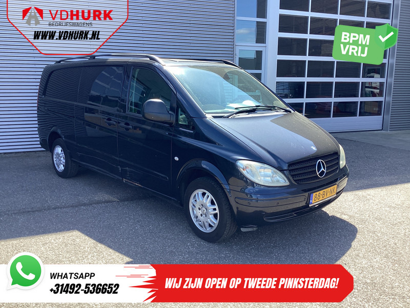 Mercedes-Benz Vito 111 CDI Aut. L3 EXPORT ONLY NL Auto/ APK 01-2026/ Airco/ PDC V+A/ LMV - Mali kombi: slika 1 Mercedes-Benz Vito 111 CDI Aut. L3 EXPORT ONLY NL Auto/ APK 01-2026/ Airco/ PDC V+A/ LMV - Mali kombi: slika 1