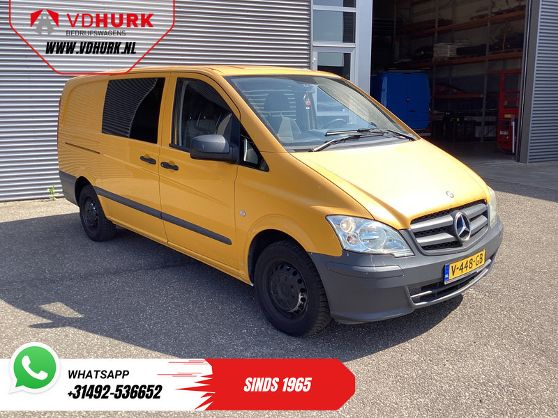 Mercedes-Benz Vito 113 CDI L2 DC Dubbel Cabine Comfort EXPORT ONLY Airco/ Cruise/ Trekhaak - Mali kombi, Dostavno vozilo z dvojno kabino: slika 1 Mercedes-Benz Vito 113 CDI L2 DC Dubbel Cabine Comfort EXPORT ONLY Airco/ Cruise/ Trekhaak - Mali kombi, Dostavno vozilo z dvojno kabino: slika 1