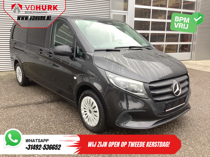 Mercedes-Benz Vito 116 CDI Aut. L3 DC Dubbel Cabine BPM VRIJ! 6 Pers./ 2xSchuifdeur/ LED/ Stoelverw./ 270Gr. Deuren/ Carplay/ Camera/ Cruise/ Trekh - Furgon, Dostavno vozilo z dvojno kabino: slika 1 Mercedes-Benz Vito 116 CDI Aut. L3 DC Dubbel Cabine BPM VRIJ! 6 Pers./ 2xSchuifdeur/ LED/ Stoelverw./ 270Gr. Deuren/ Carplay/ Camera/ Cruise/ Trekh - Furgon, Dostavno vozilo z dvojno kabino: slika 1