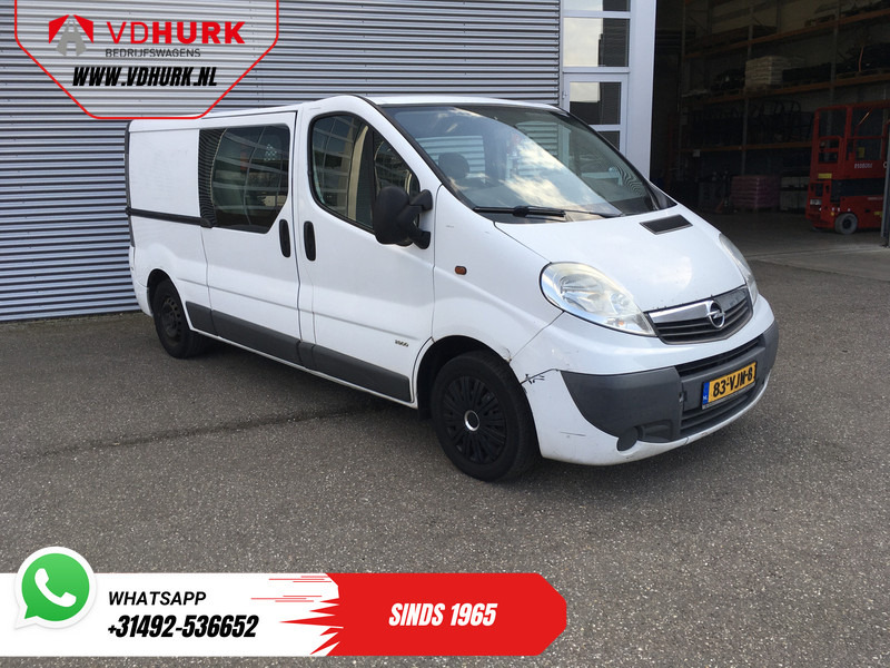 Opel Vivaro 2.0 CDTI 115pk L2 DC Dubbel Cabine EXPORT ONLY APK 01-2026/ 6 Pers./ Airco/ Trekhaak - Mali kombi, Dostavno vozilo z dvojno kabino: slika 1 Opel Vivaro 2.0 CDTI 115pk L2 DC Dubbel Cabine EXPORT ONLY APK 01-2026/ 6 Pers./ Airco/ Trekhaak - Mali kombi, Dostavno vozilo z dvojno kabino: slika 1
