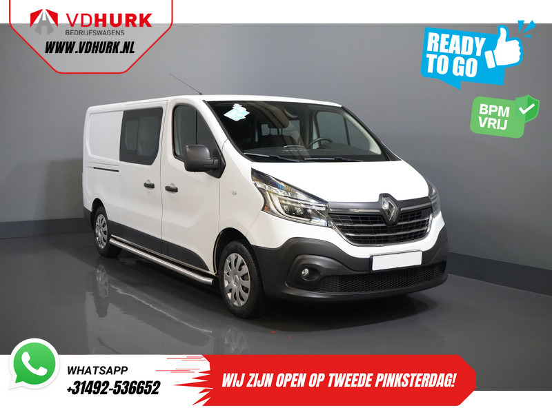 Renault Trafic 2.0 dCi 120 pk L2 DC Dubbel Cabine BPM VRIJ! Ready2Go LED/ 2x schuifdeur/ Sidebars/ Carplay/ Climate/ Camera/ PDC/ Cruise/ Trekh - Mali kombi, Dostavno vozilo z dvojno kabino: slika 1 Renault Trafic 2.0 dCi 120 pk L2 DC Dubbel Cabine BPM VRIJ! Ready2Go LED/ 2x schuifdeur/ Sidebars/ Carplay/ Climate/ Camera/ PDC/ Cruise/ Trekh - Mali kombi, Dostavno vozilo z dvojno kabino: slika 1