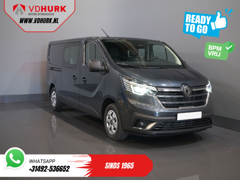 Renault Trafic 2.0 dCi 130 pk L2 BPM VRIJ! DC Dubbel Cabine LED/ 2xSchuifdeur/ Navi/ Carplay/ Camera/ PDC/ Cruise - Mali kombi, Dostavno vozilo z dvojno kabino: slika 1 Renault Trafic 2.0 dCi 130 pk L2 BPM VRIJ! DC Dubbel Cabine LED/ 2xSchuifdeur/ Navi/ Carplay/ Camera/ PDC/ Cruise - Mali kombi, Dostavno vozilo z dvojno kabino: slika 1