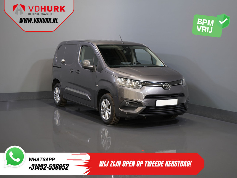 Toyota PROACE CITY 1.2 Turbo 130 pk Aut. BENZINE 3Pers./ Stoelverw./ Climate/ Keyless/ Carplay/ Cruise/ PDC/ Trekhaak - Furgon: slika 1 Toyota PROACE CITY 1.2 Turbo 130 pk Aut. BENZINE 3Pers./ Stoelverw./ Climate/ Keyless/ Carplay/ Cruise/ PDC/ Trekhaak - Furgon: slika 1