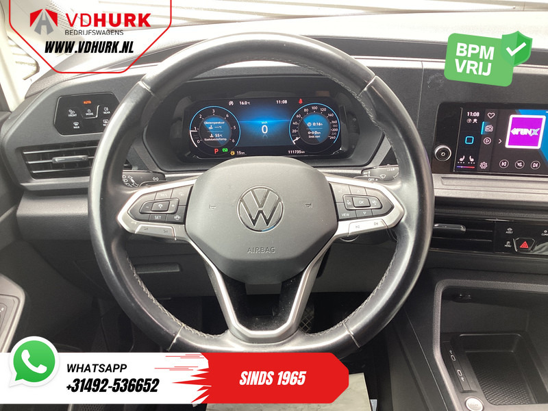 Mali kombi Volkswagen Caddy Cargo 2.0 TDI 125 pk DSG Aut. Style BPM VRIJ! LED/ Adapt.Cruise/ Standkachel/ Stoelverw./ Carplay/ Camera/ PDC/ LMV/ Trekhaak/ Airco: slika 12