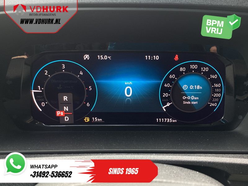 Mali kombi Volkswagen Caddy Cargo 2.0 TDI 125 pk DSG Aut. Style BPM VRIJ! LED/ Adapt.Cruise/ Standkachel/ Stoelverw./ Carplay/ Camera/ PDC/ LMV/ Trekhaak/ Airco: slika 19