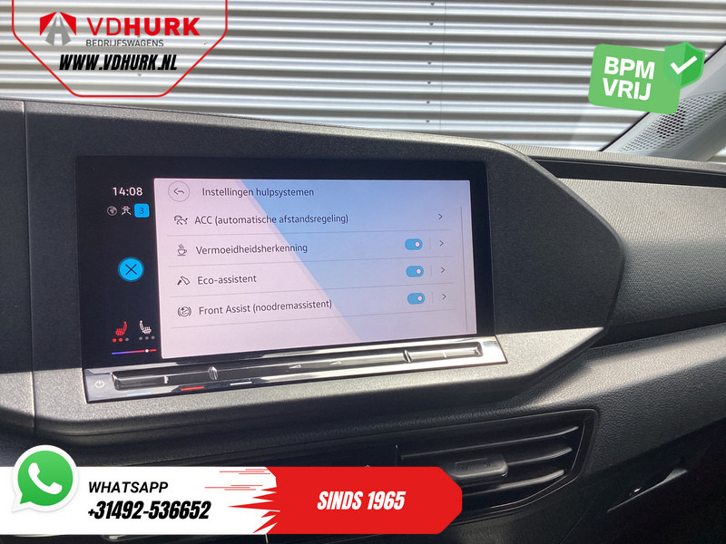 Mali kombi Volkswagen Caddy Cargo Maxi 2.0 TDI 125 pk DSG Aut. Black Edition BPM VRIJ! LED/ Adapt.Cruise/ Leder/ Standkachel/ Stoelverw./ Navi/ Carplay/ Camera/ PDC/ L: slika 17
