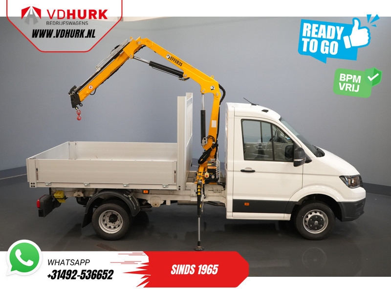 Volkswagen Crafter 50 165 pk Effer 352S Kraan/ Crane/ Kran/ Autokran/ PTO/ Open laadbak/ Dubbel Lucht - Dostavno vozilo s kesonom: slika 4 Volkswagen Crafter 50 165 pk Effer 352S Kraan/ Crane/ Kran/ Autokran/ PTO/ Open laadbak/ Dubbel Lucht - Dostavno vozilo s kesonom: slika 4
