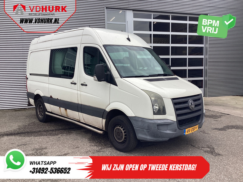 Volkswagen Crafter 50 2.5 TDI Aut. L2H2 DC Dubbel Cabine EXPORT 5 cil/ 3.5t Trekverm./ Airco/ 6 Pers./ 270Gr.Deuren/ Trekhaak - Furgon, Dostavno vozilo z dvojno kabino: slika 1 Volkswagen Crafter 50 2.5 TDI Aut. L2H2 DC Dubbel Cabine EXPORT 5 cil/ 3.5t Trekverm./ Airco/ 6 Pers./ 270Gr.Deuren/ Trekhaak - Furgon, Dostavno vozilo z dvojno kabino: slika 1